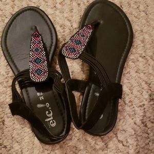 Black sandles